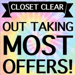 CLOSET CLEAR OUT!!! MAKE ME AN OFFER!!!